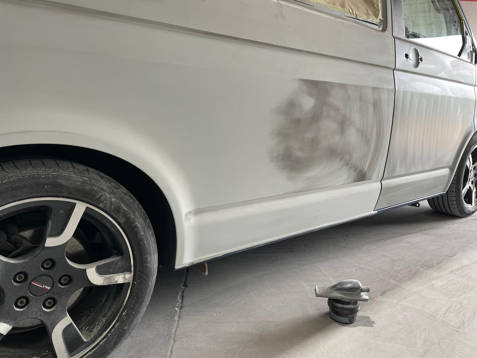Car Paint Repair In A Body Shop